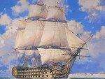 Peinture du HMS Victory